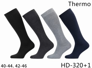 Podkolanówki meskie  termo HD-320+1