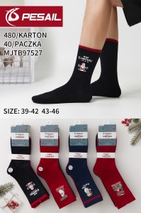 Skarpety męskie bawełniane Świąteczne MJTB97527