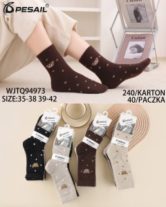Skarpety damskie IMITATION MINK   WJTQ94973